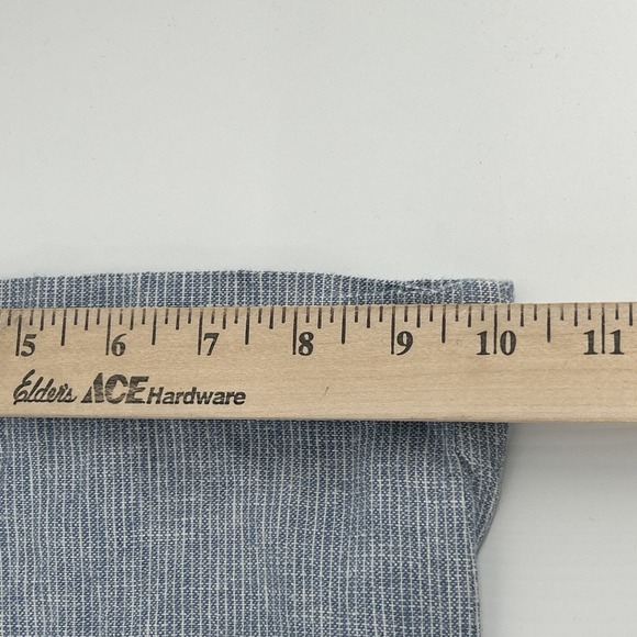 NWT Old Navy Linen Pants Women's Medium Blue & White Casual Comfy Wide Legs NEW - Picture 14 of 15